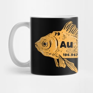 Periodic Table Element Goldfish Mug